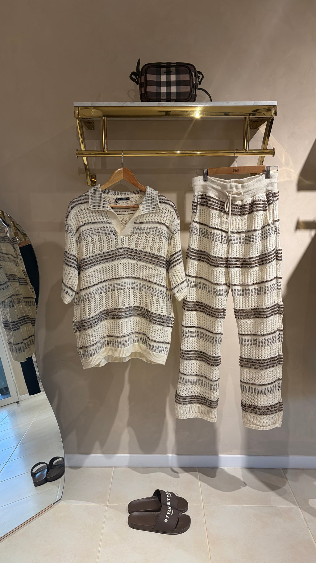 ENSEMBLE PANTALON MAILLE