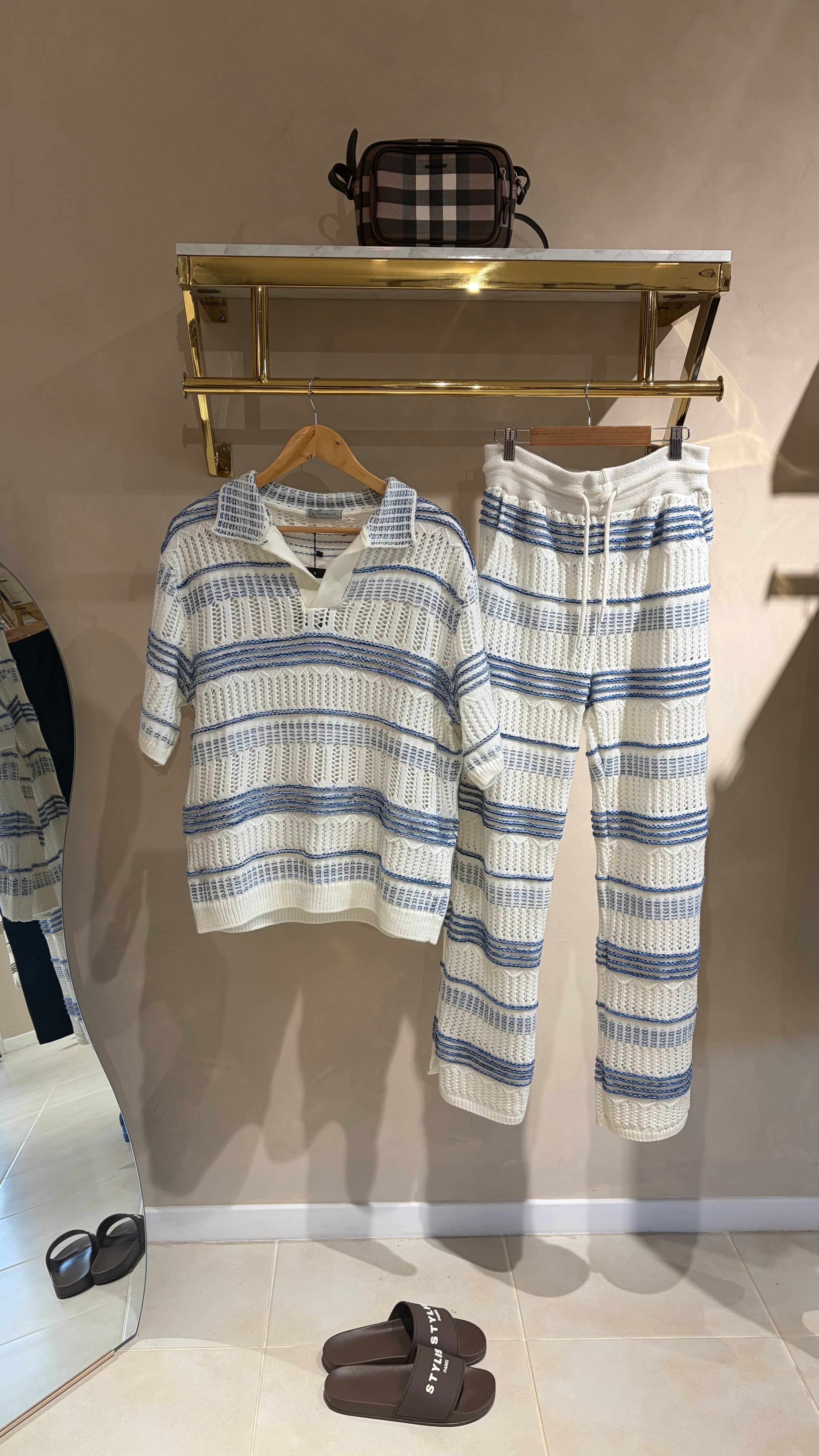 ENSEMBLE PANTALON MAILLE