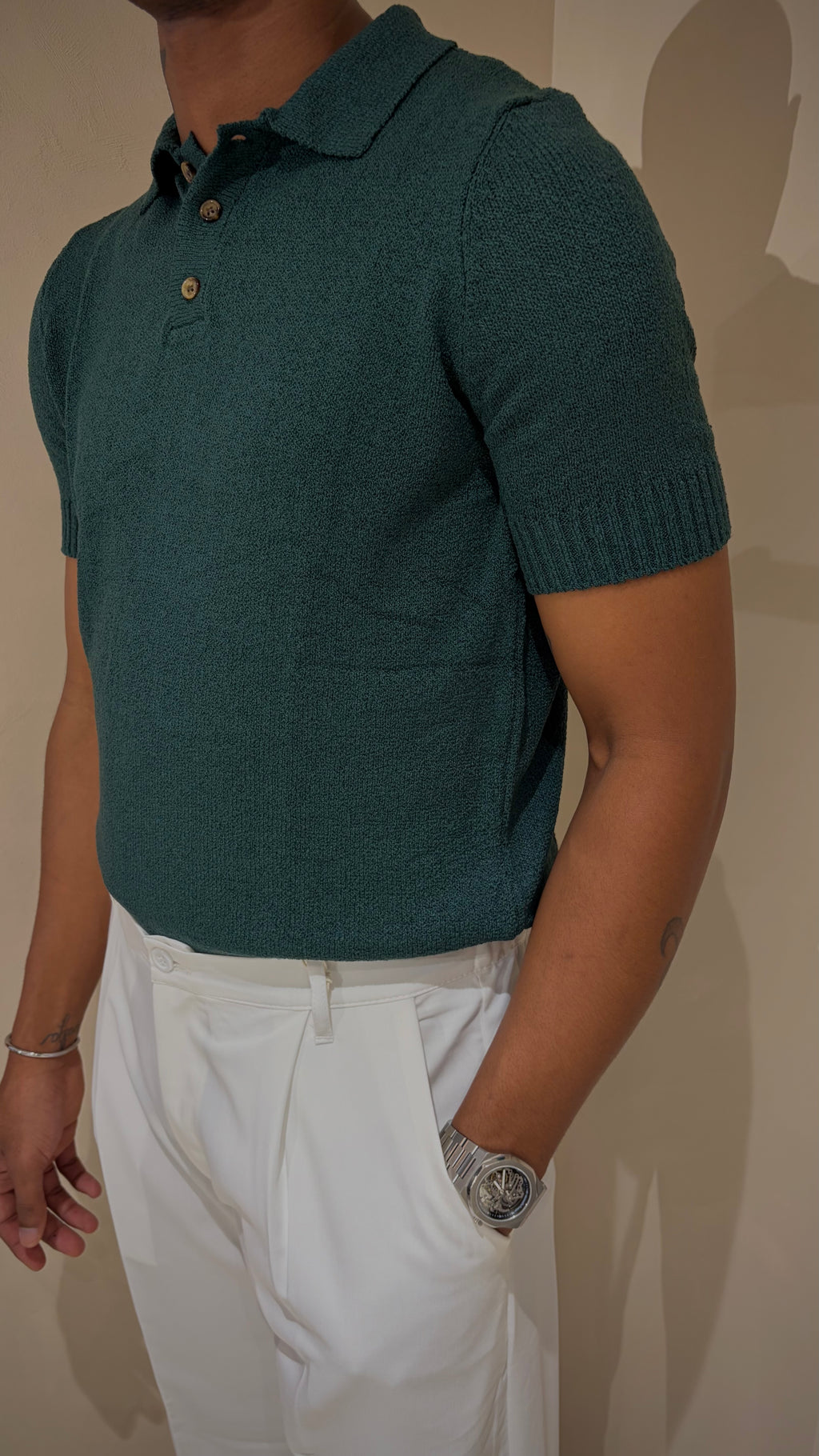 POLO KNIT GREEN ROLEX