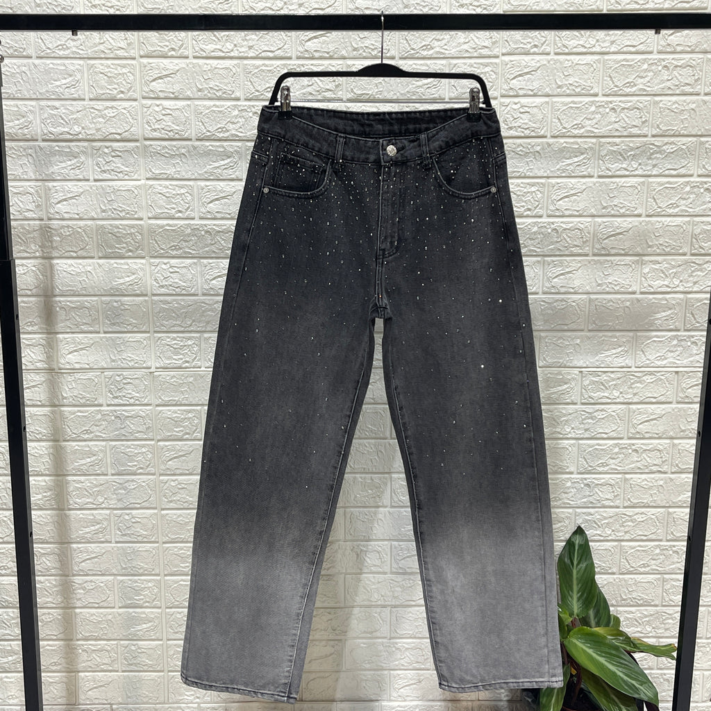 JEAN STRAIGHT A STRASS