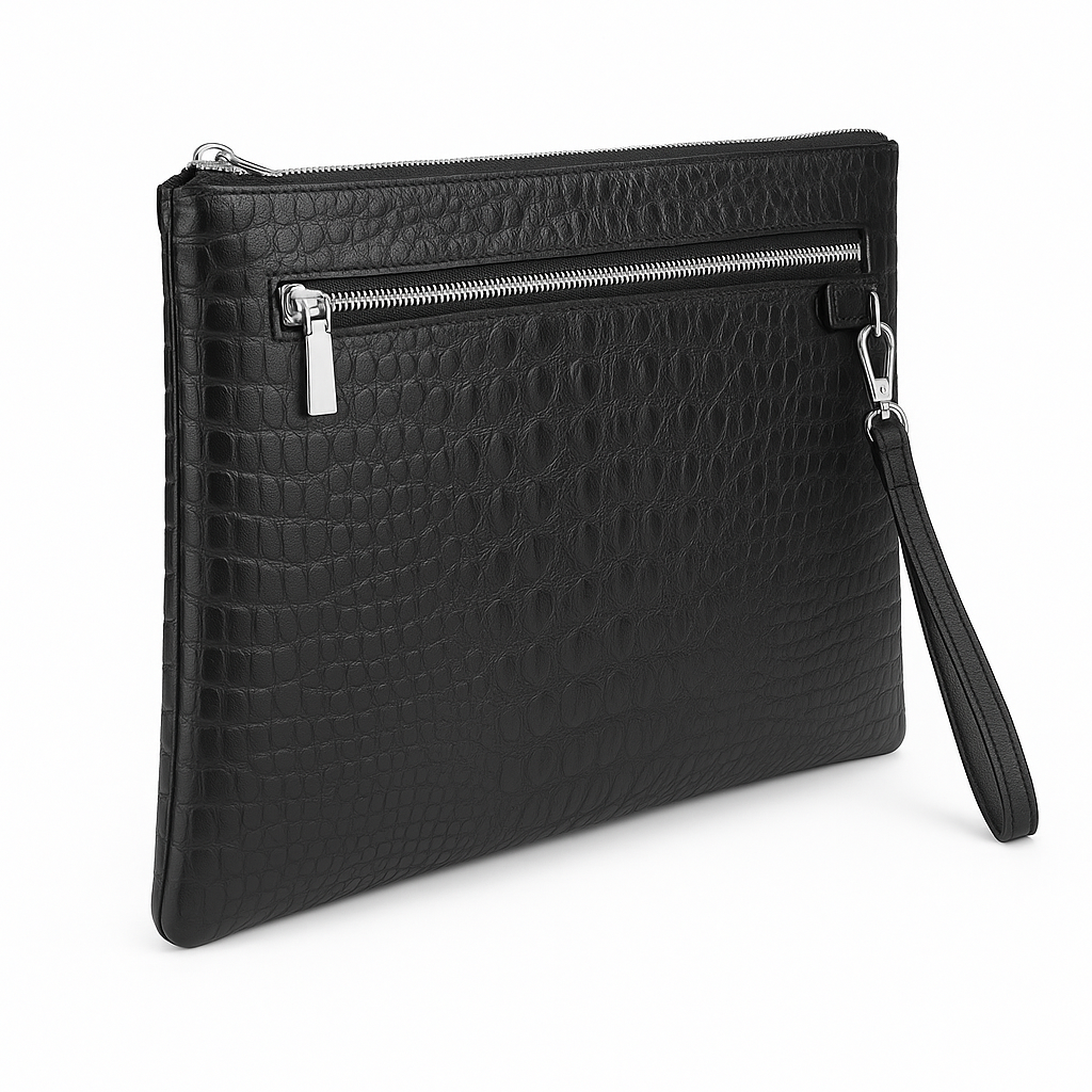 POCHETTE CROCO XL