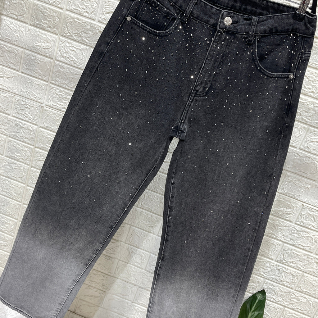 JEAN STRAIGHT A STRASS