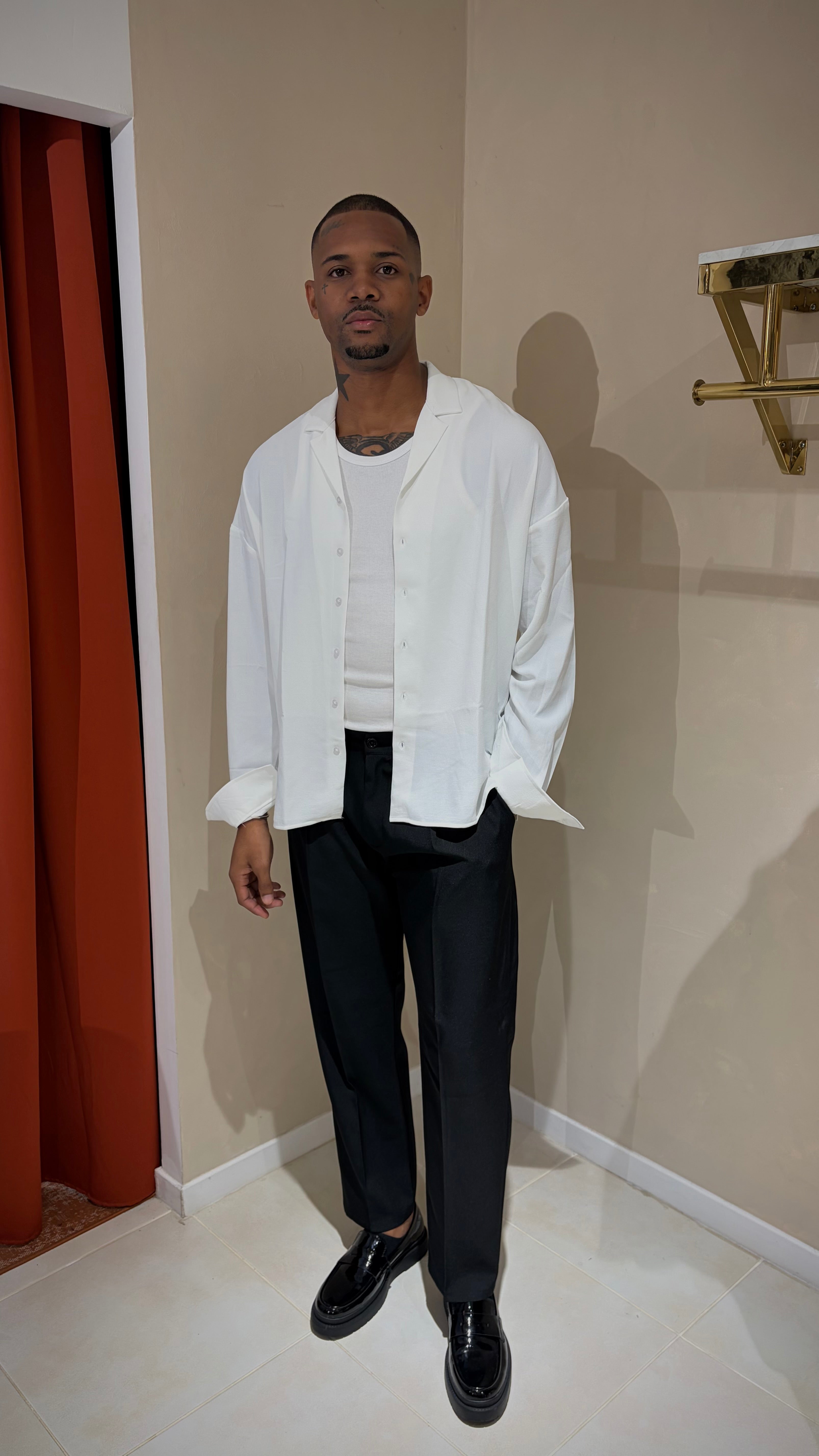 CHEMISE AMPLE CHIC - ECRU