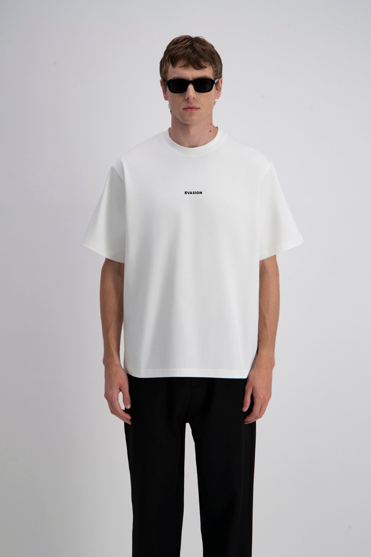 T-SHIRT OVERSIZE SANTORINI - BLANC