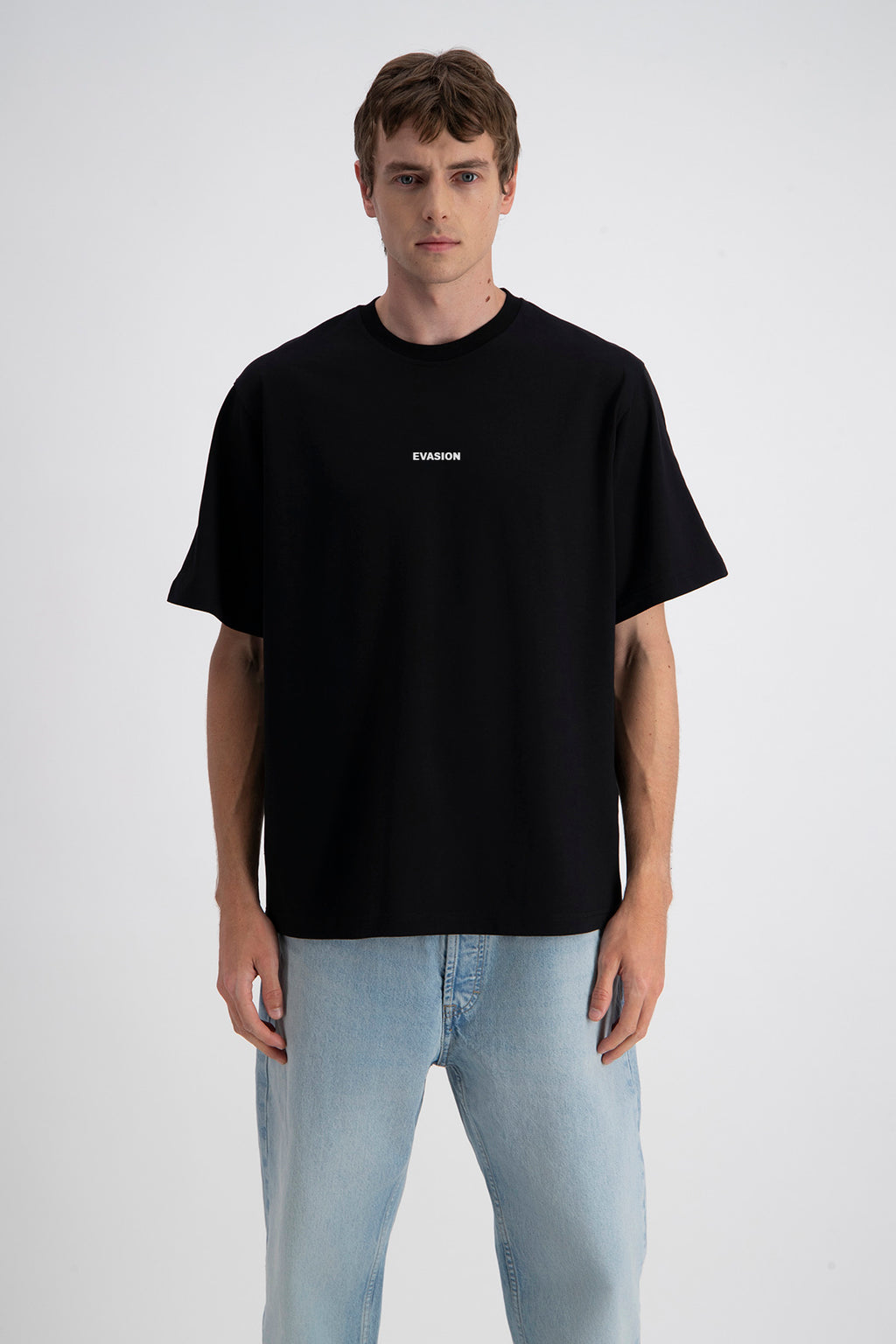 T-SHIRT OVERSIZE SANTORINI - NOIR