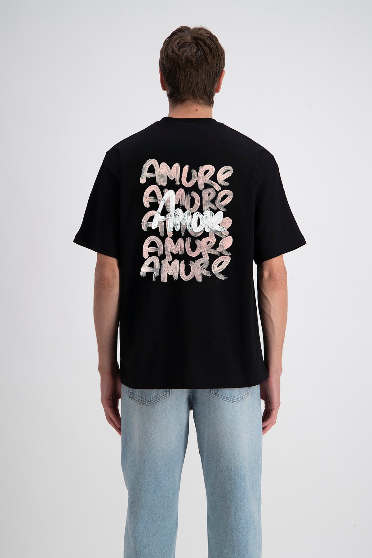 T-SHIRT OVERSIZE MI AMOR - NOIR
