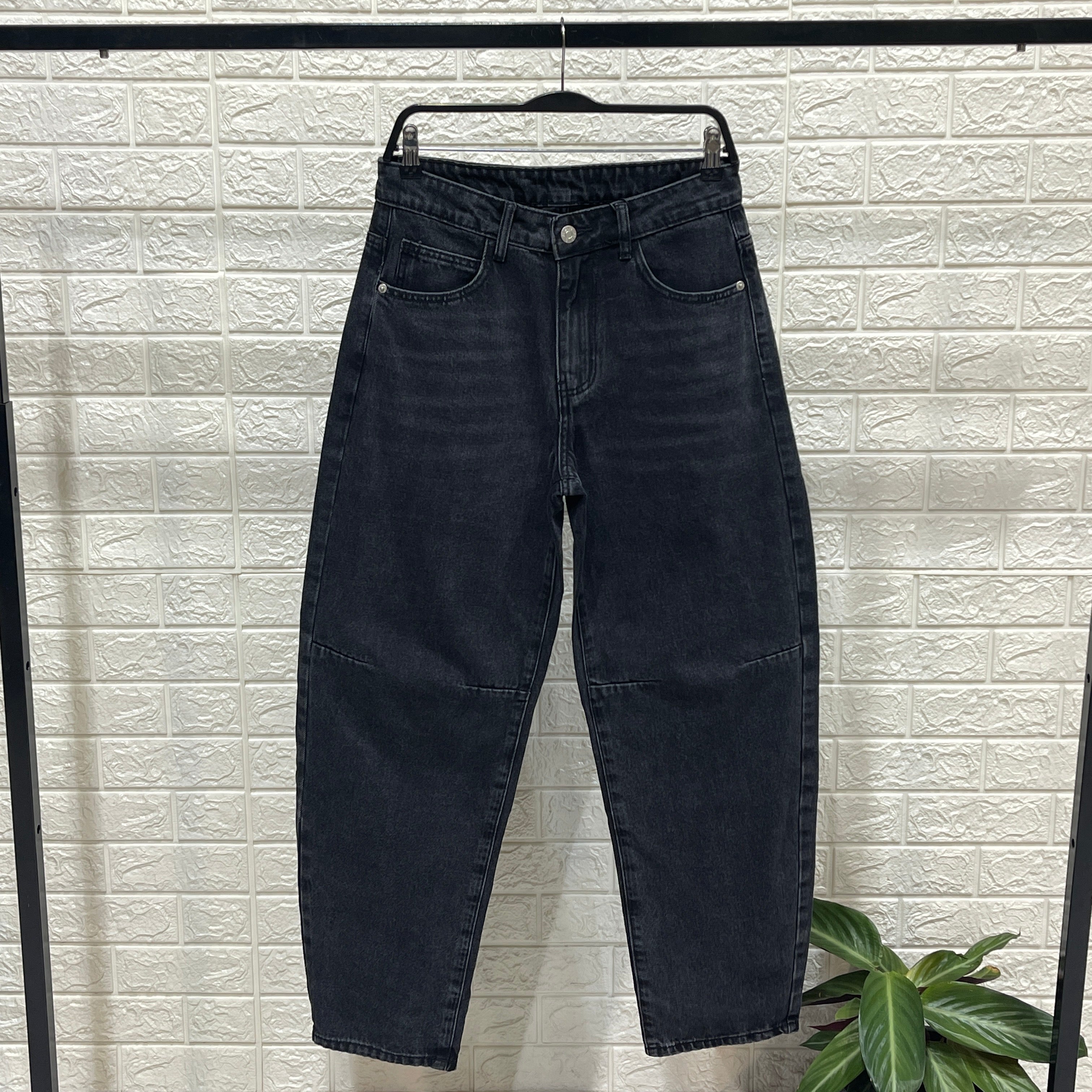 JEAN BALLOON FIT - NOIR