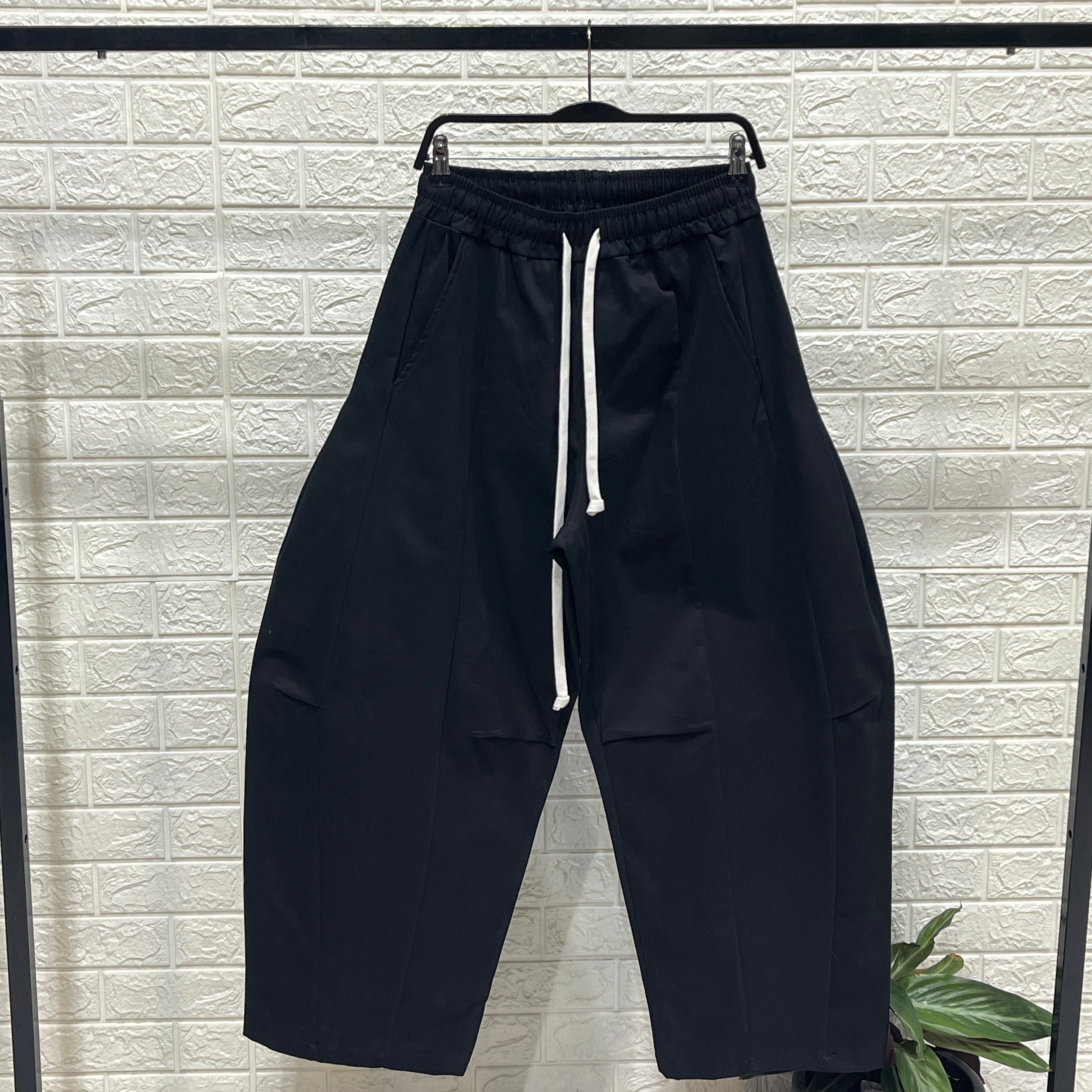 PANTALON BALLOON FIT - NOIR