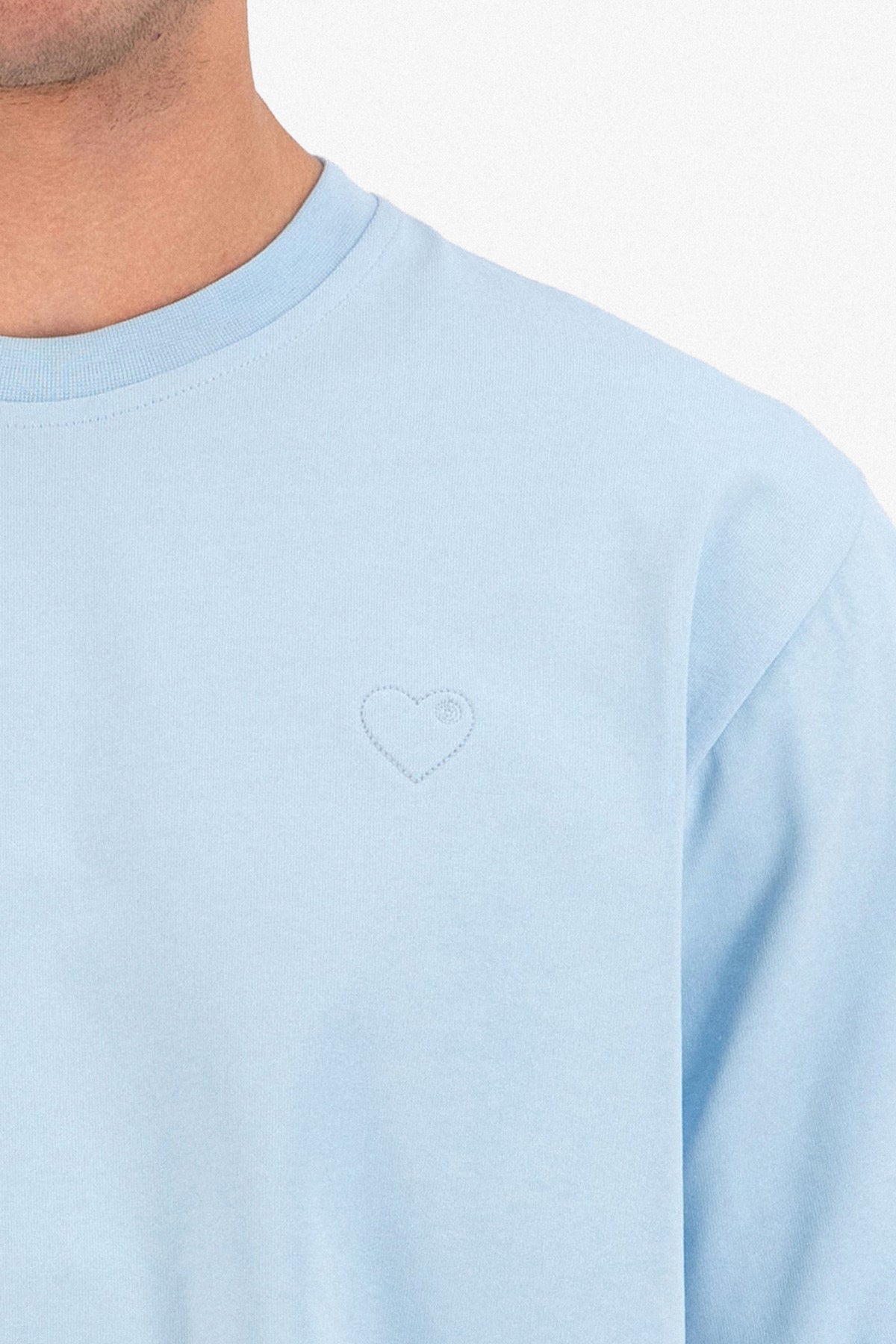 T-SHIRT CŒUR BRODÉ