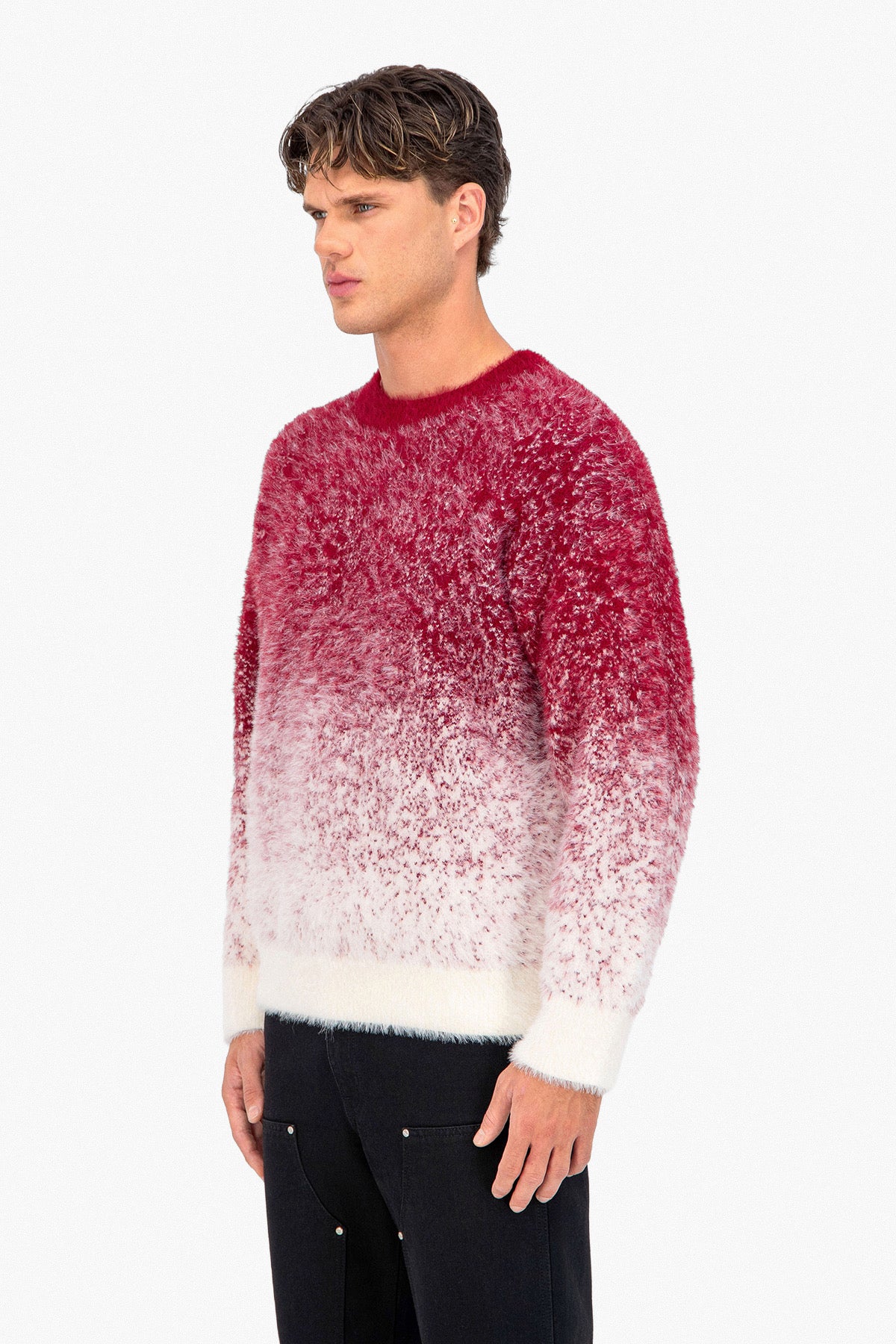 SWEAT-SHIRT FLUFFY KNIT